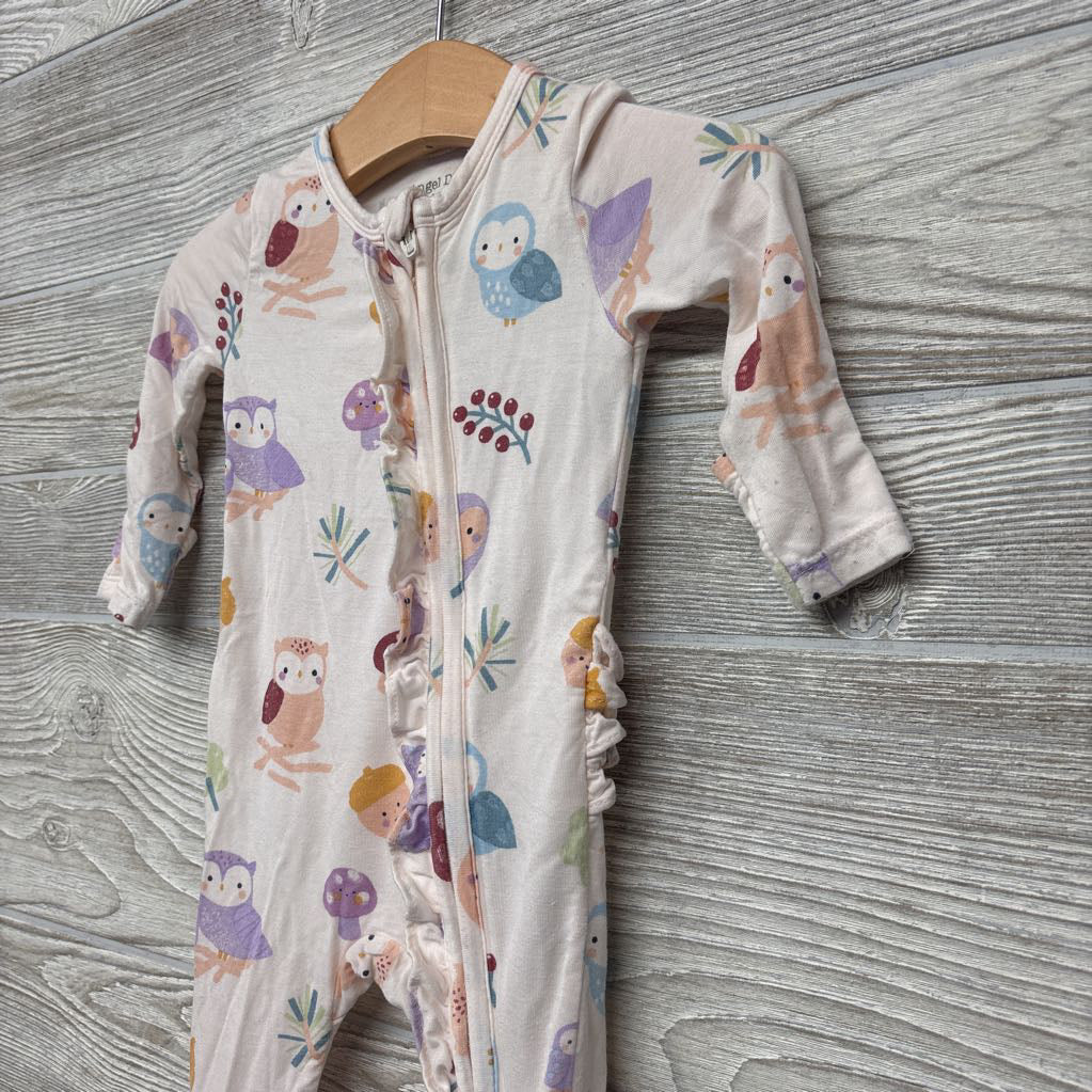 Bamboo Sleeper Owls & Mushrooms 0-3M