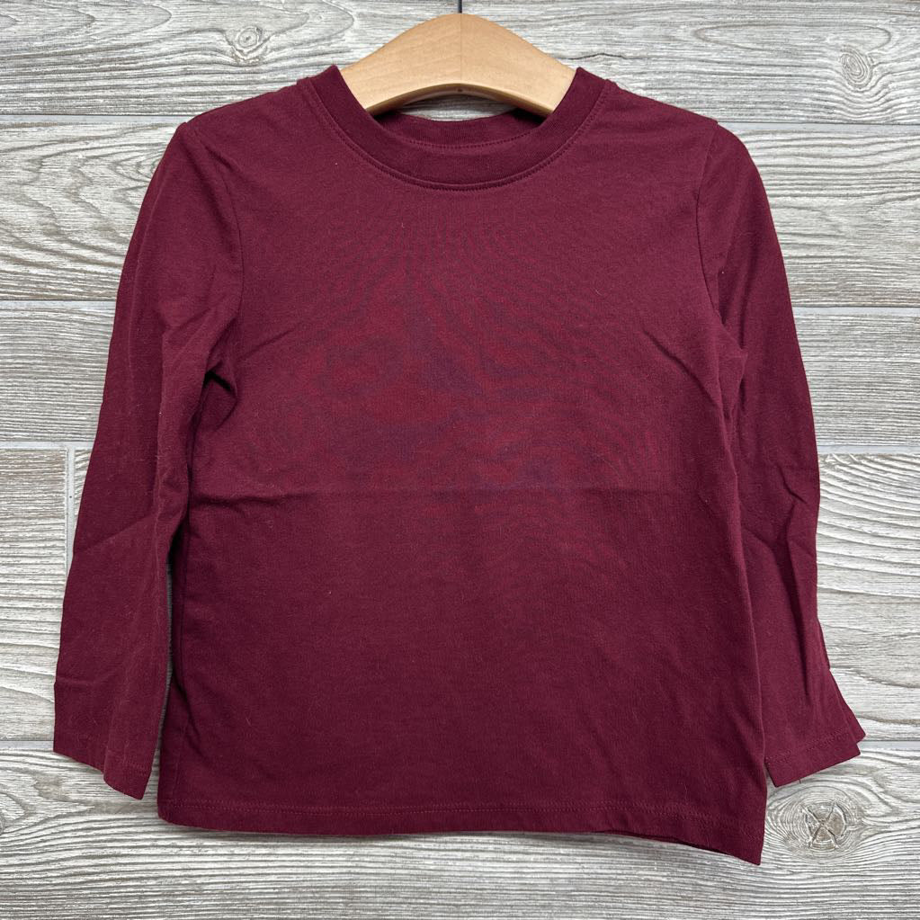 LS Shirt Solid 4t