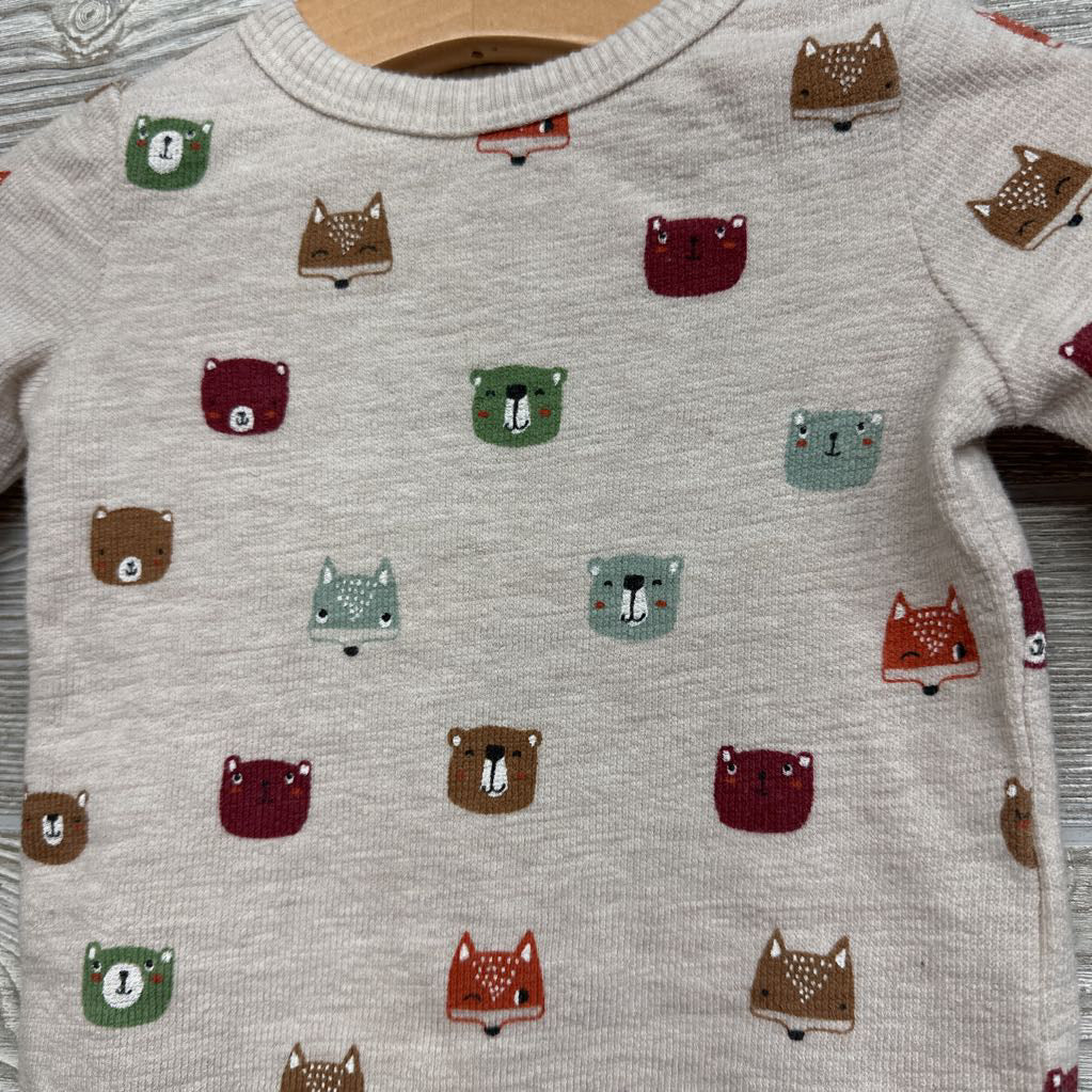 Shirt Animal Faces 0-3M
