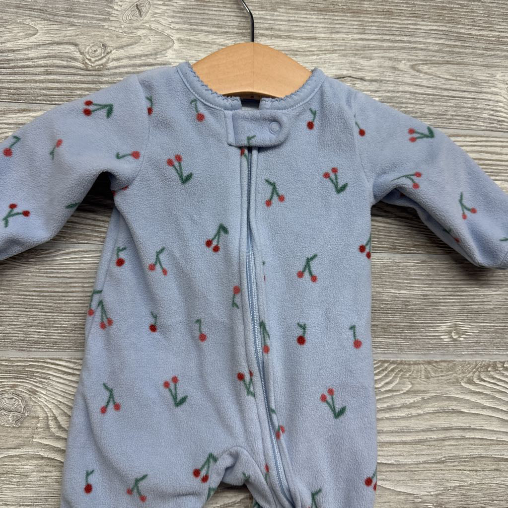 Fleece Sleeper Cherries NB