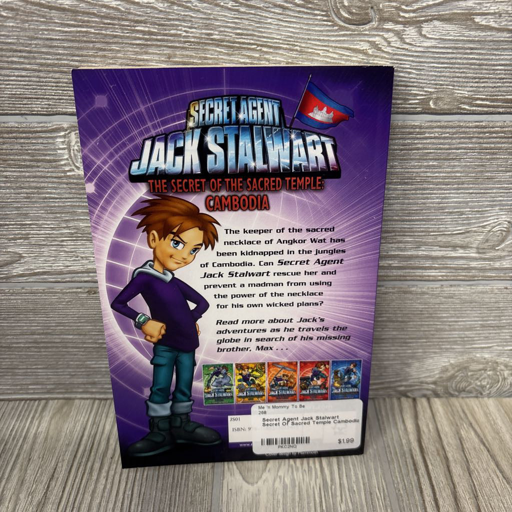 Secret Agent Jack Stalwart Secret Of Sacred Temple Cambodia