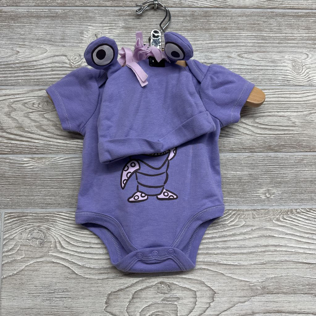 Little Boo Bodysuit & Hat NB