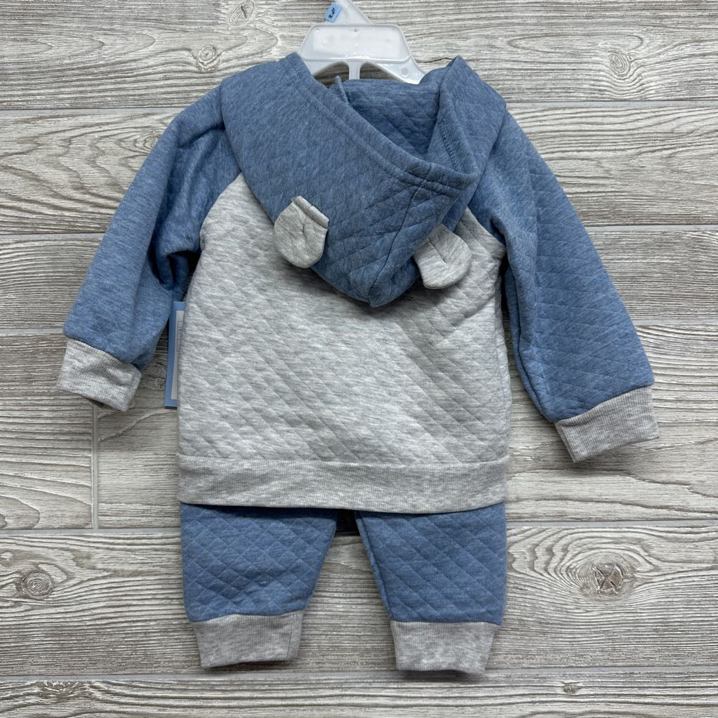 NEW Quilted Jacket, Sweatpants & Socks Tiger 3-6M