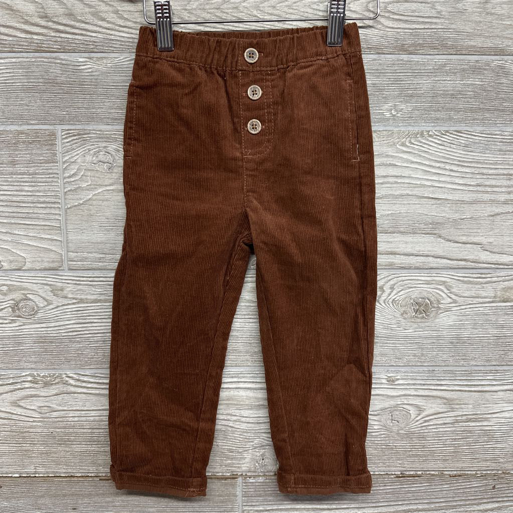 Corduroy Pants Buttons 24M