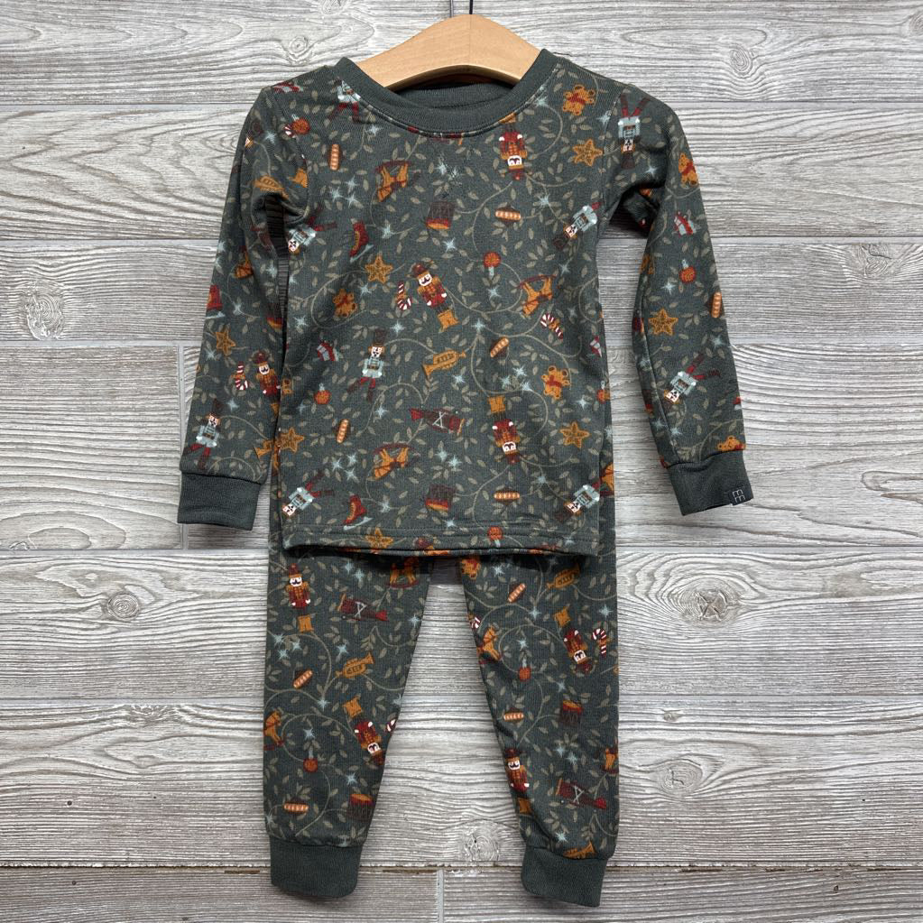 2 Pc Pj Nut Cracker, Stars, Bears 3t