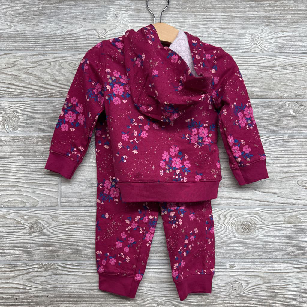 Jacket & Sweatpants Flowers 18M