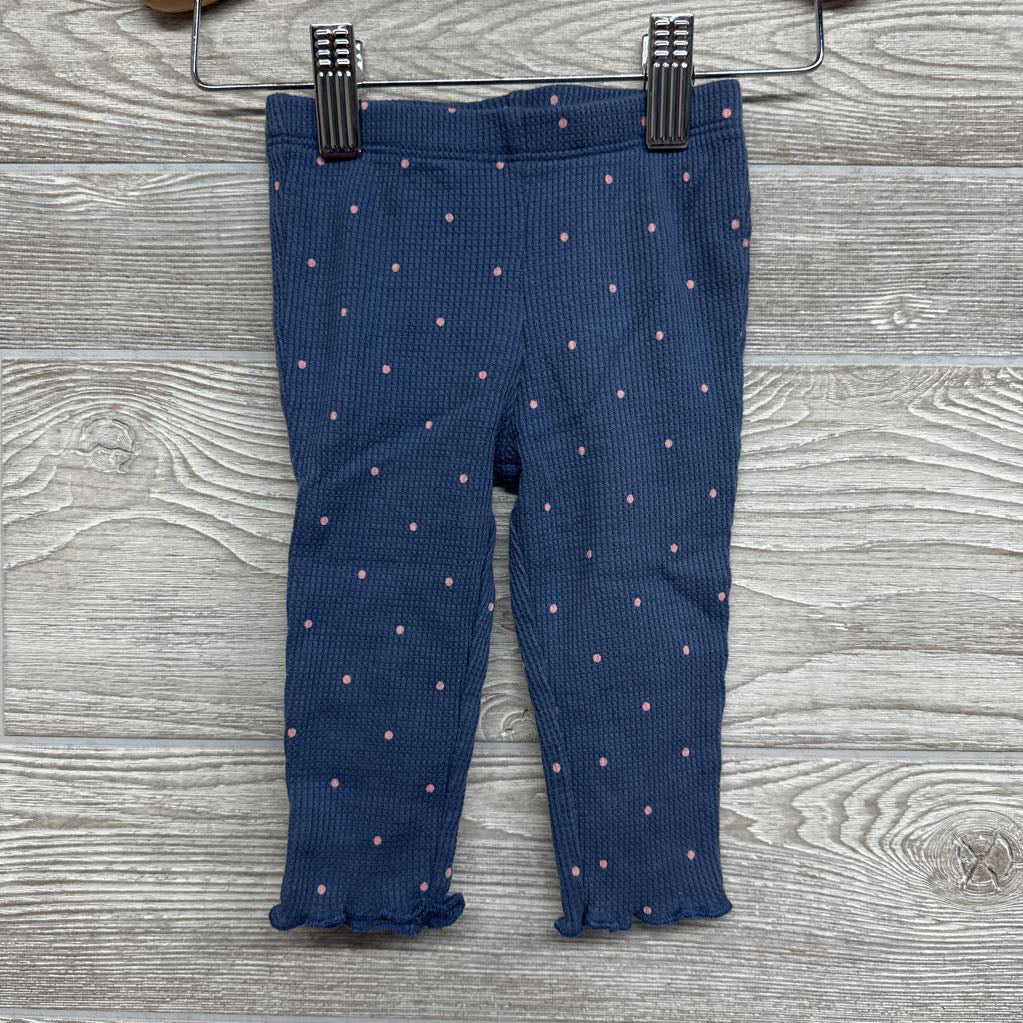 Waffle Knit Tunic Bodysuit & Pants Dots 6M