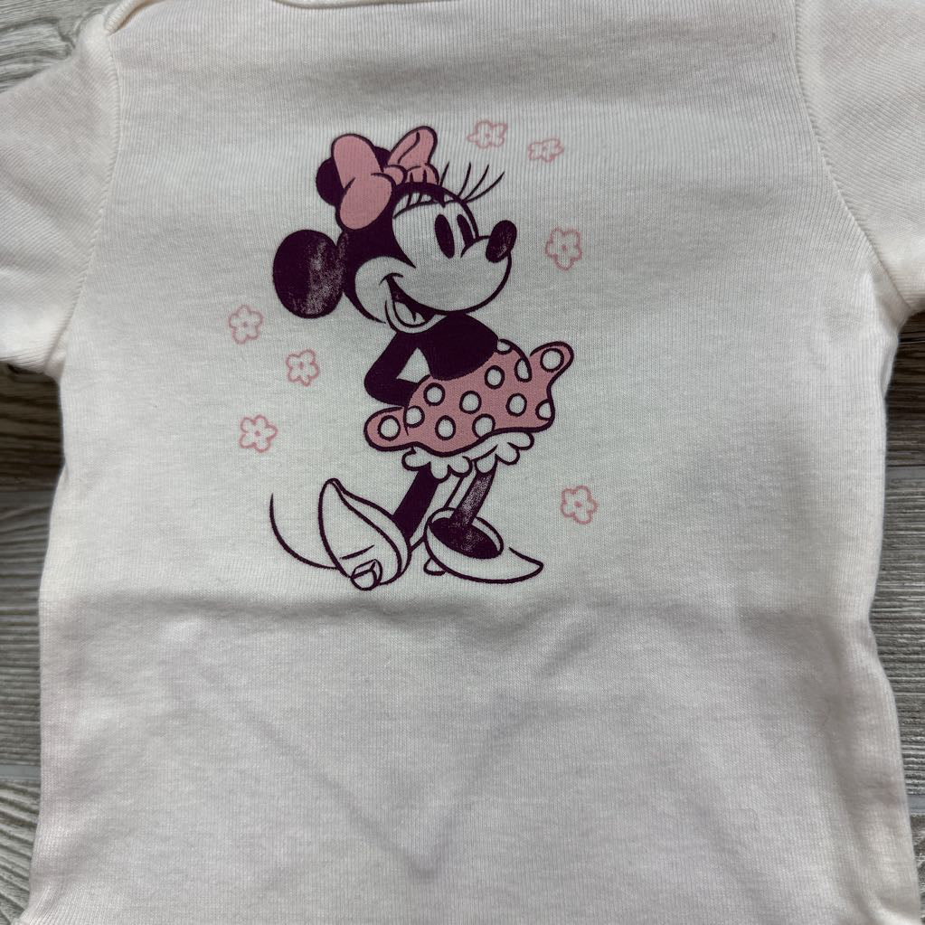 NEW Sherpa Jacket, Bodysuit Minnie Mouse & Ribbed Pants 3M