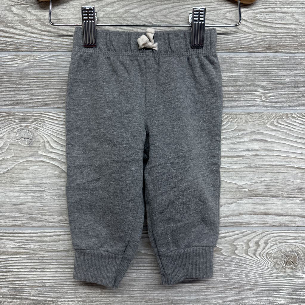 Hooded Bodysuit Hugs & Jogger Sweatpants 6M