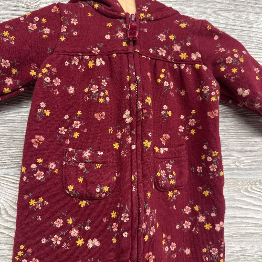 Outfit W/ Hood Flowers 3M