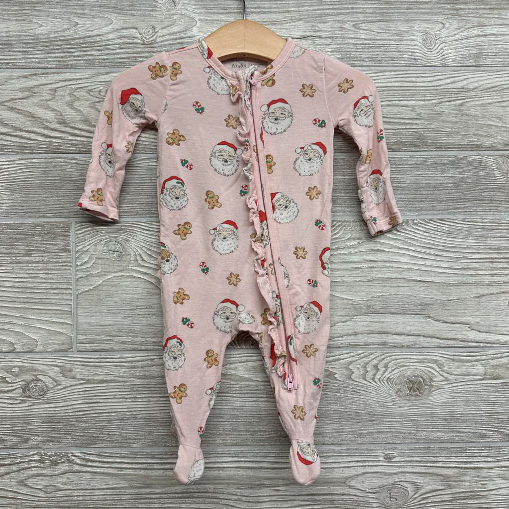 Bamboo Sleeper Santa 0-3M