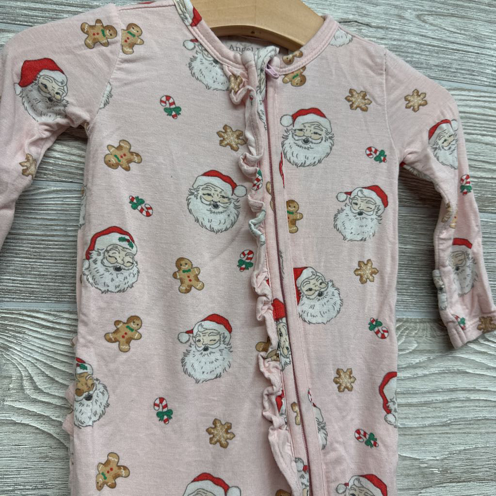 Bamboo Sleeper Santa 0-3M