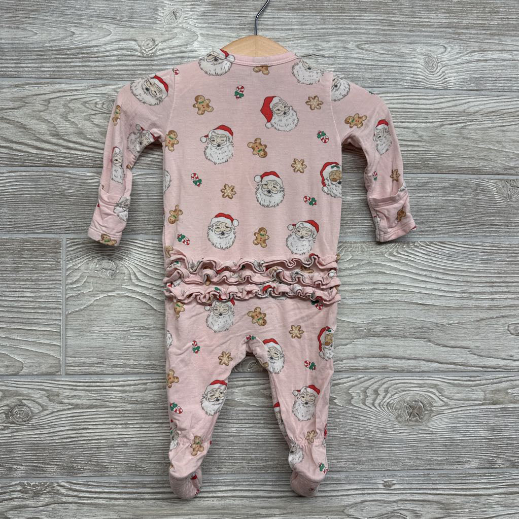 Bamboo Sleeper Santa 0-3M