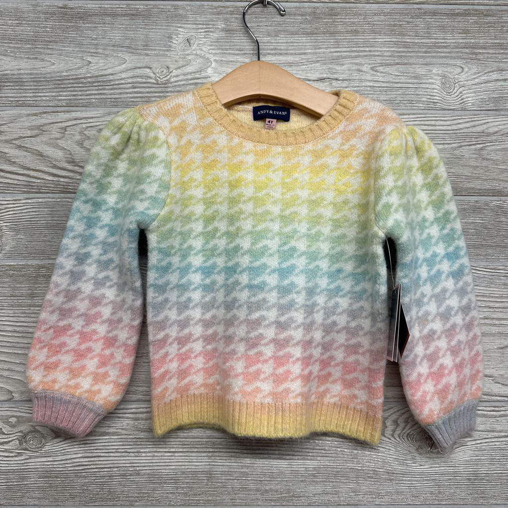 NEW Houndstooth Sweater 4t