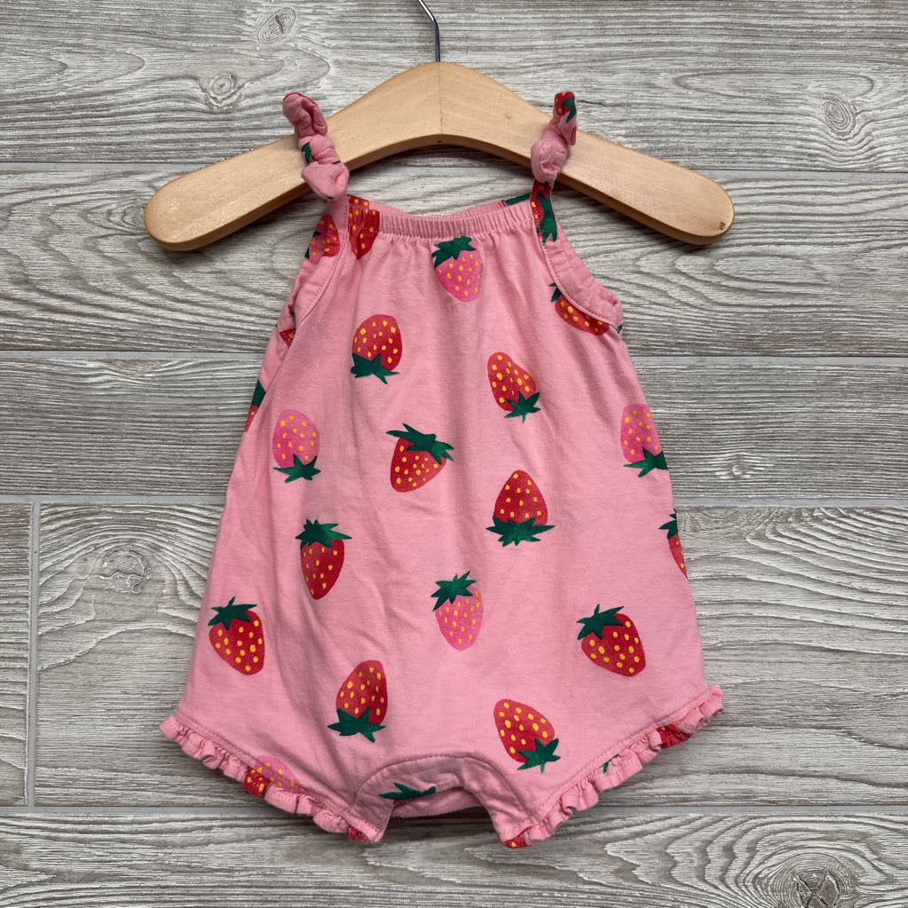Romper Strawberries 3-6M