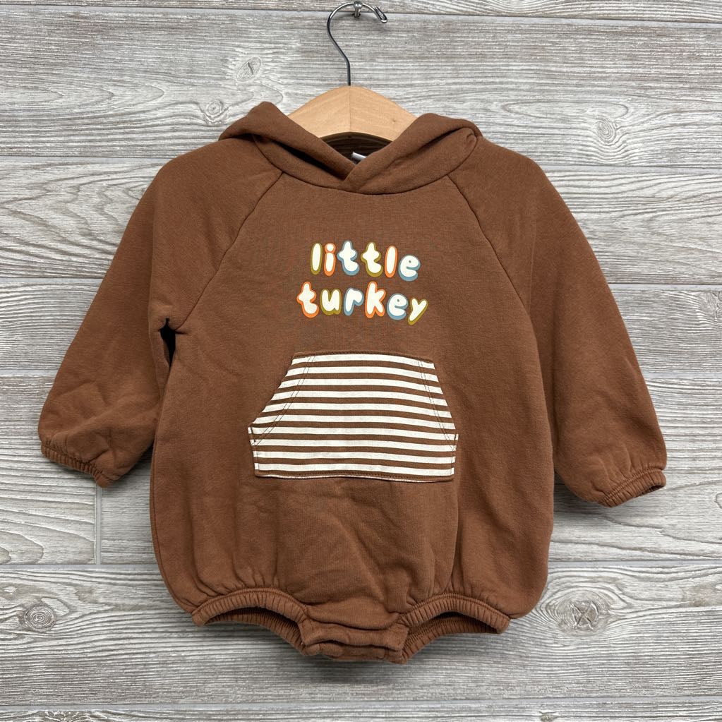 Hoodie Bodysuit Little Turkey 18-24M