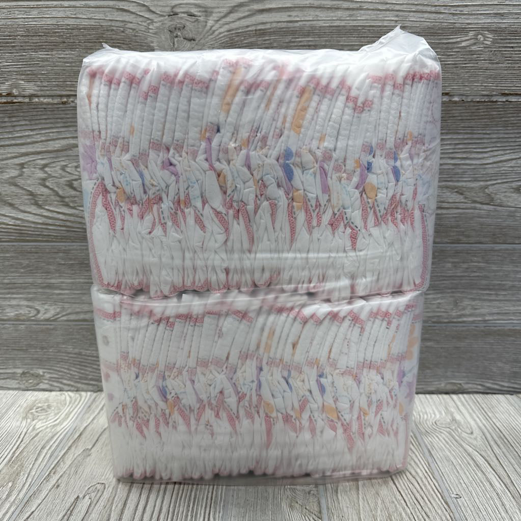 NEW 62 Pk Snug & Dry Diapers