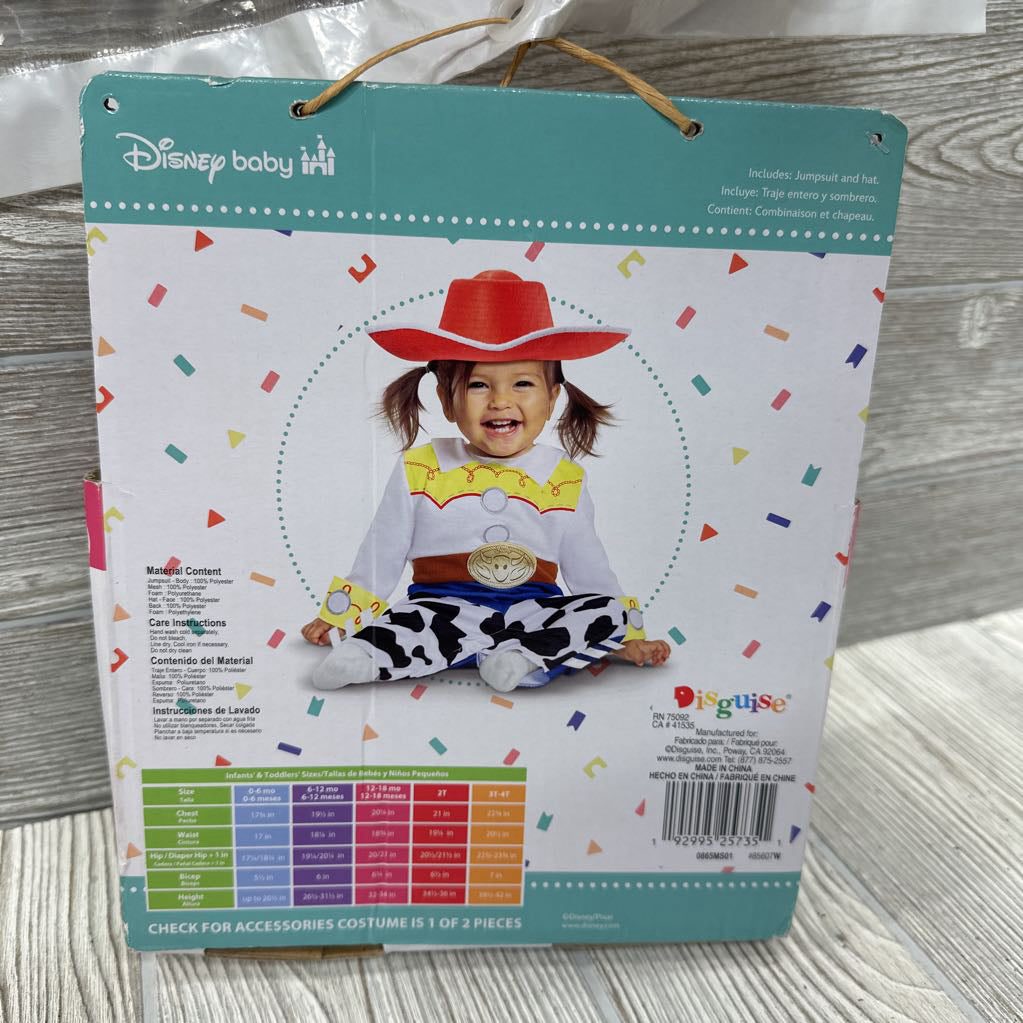 NEW Jessie Costume & Hat 12-18M