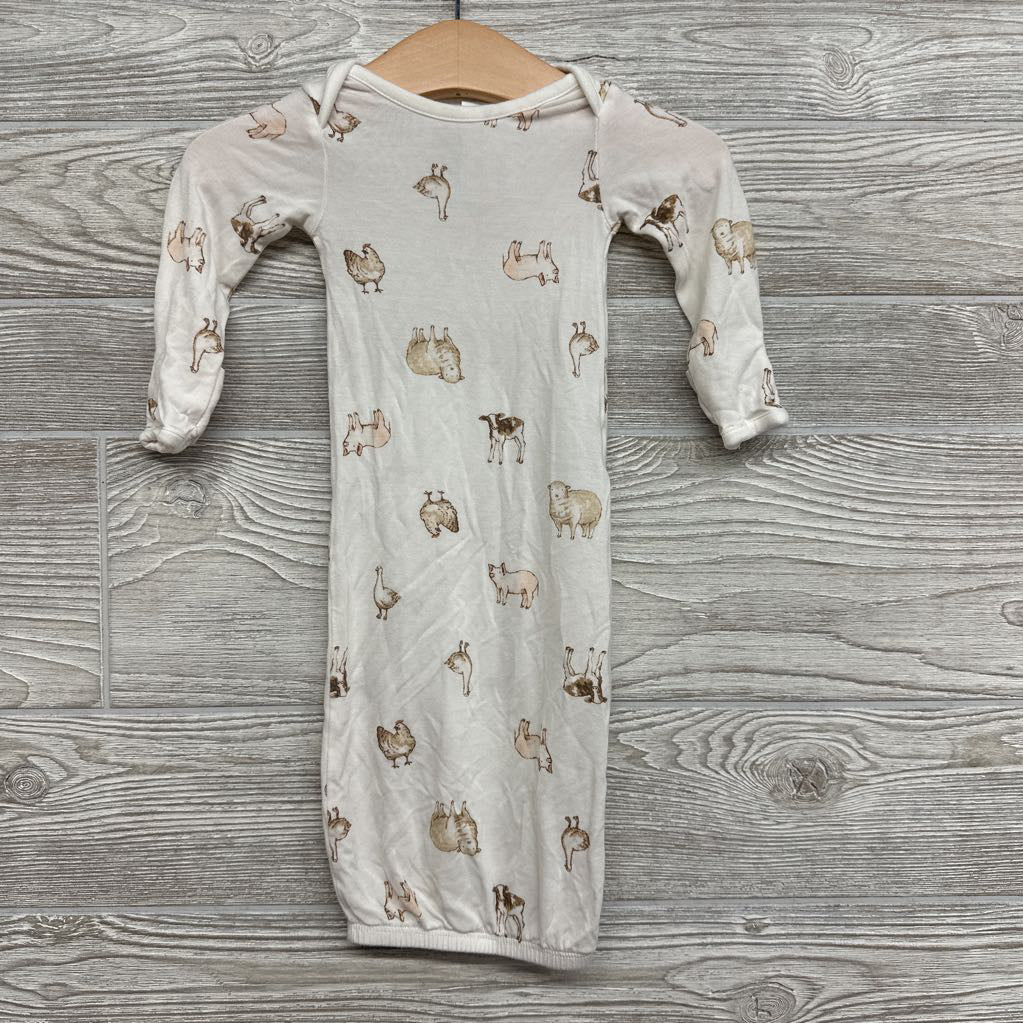 Bambo Gown Farm Animals NB