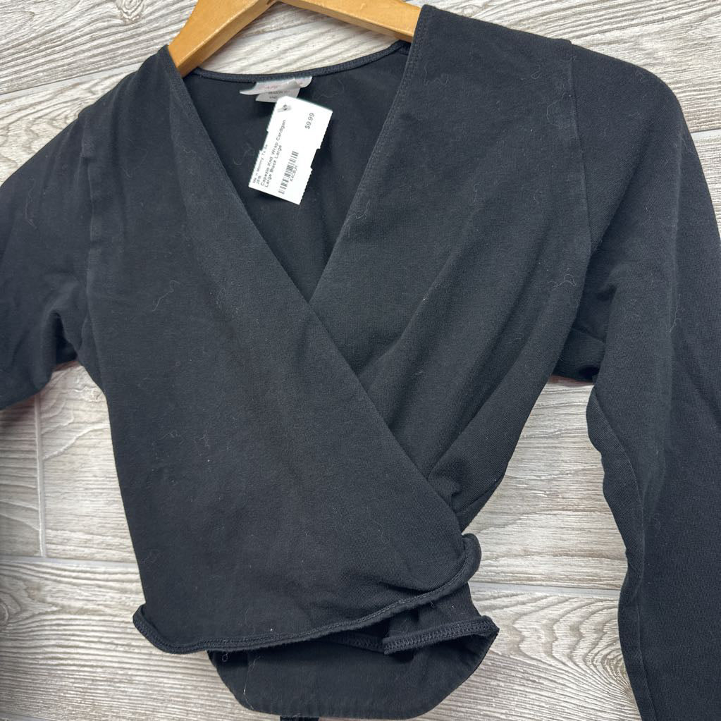 Knit Wrap Cardigan Large