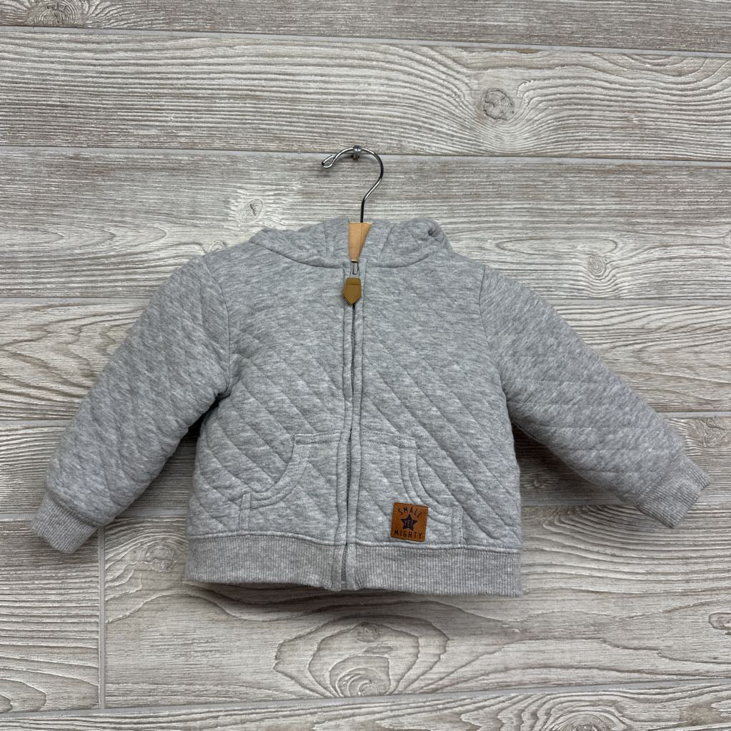 Quilted Lined Jacket Small Yet Mighty 6-9M