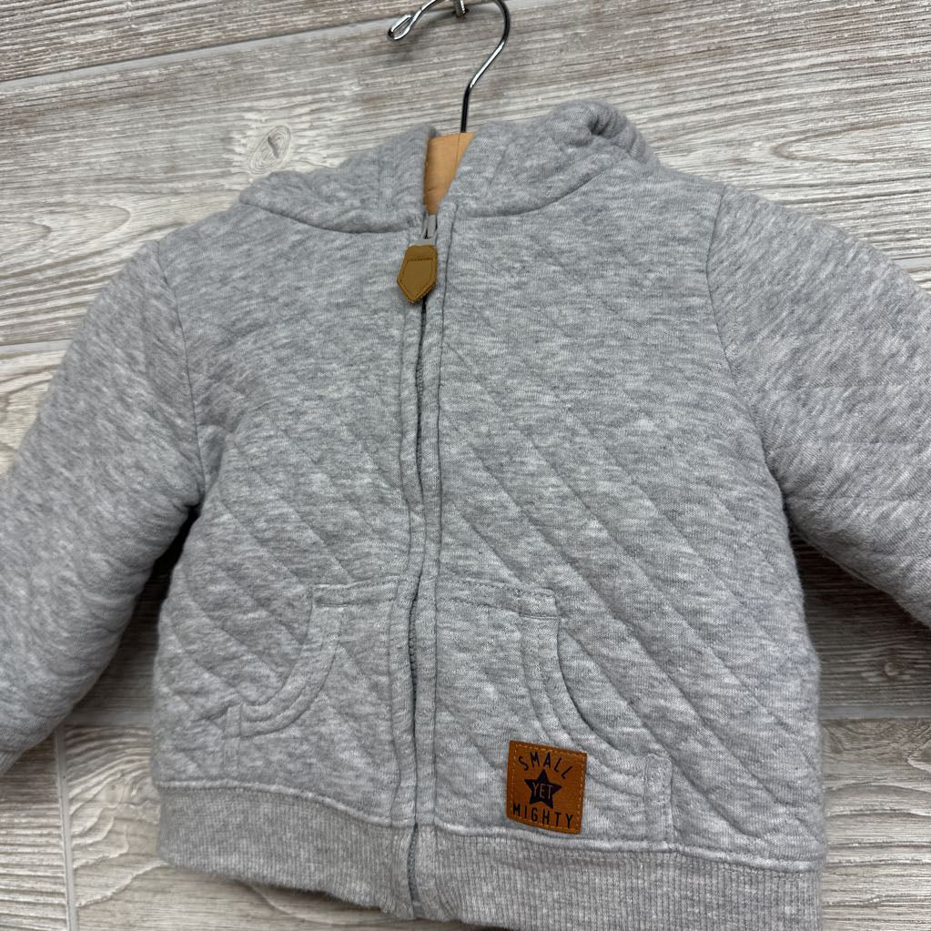 Quilted Lined Jacket Small Yet Mighty 6-9M