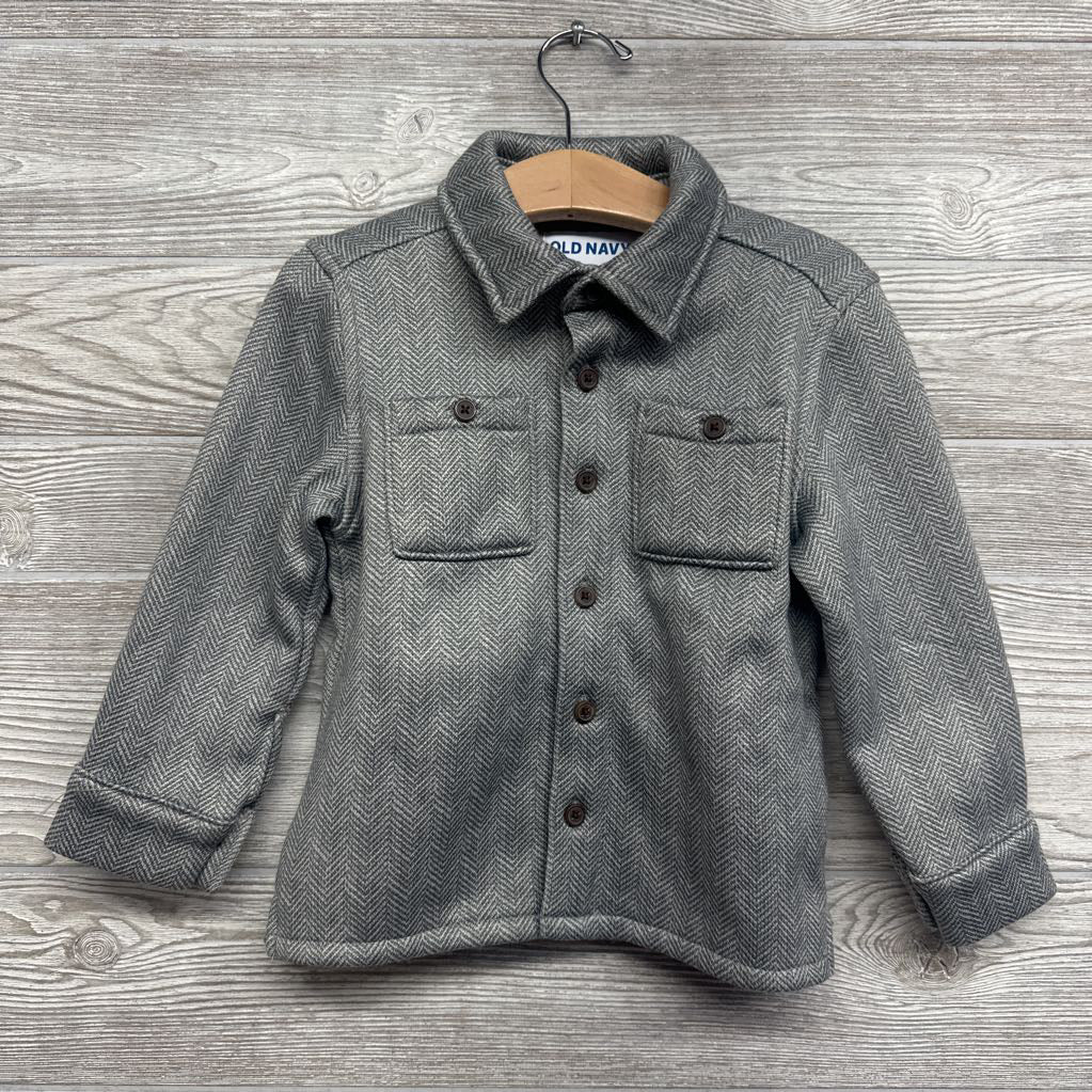 Fleece Lined Button Up Shirt 3t