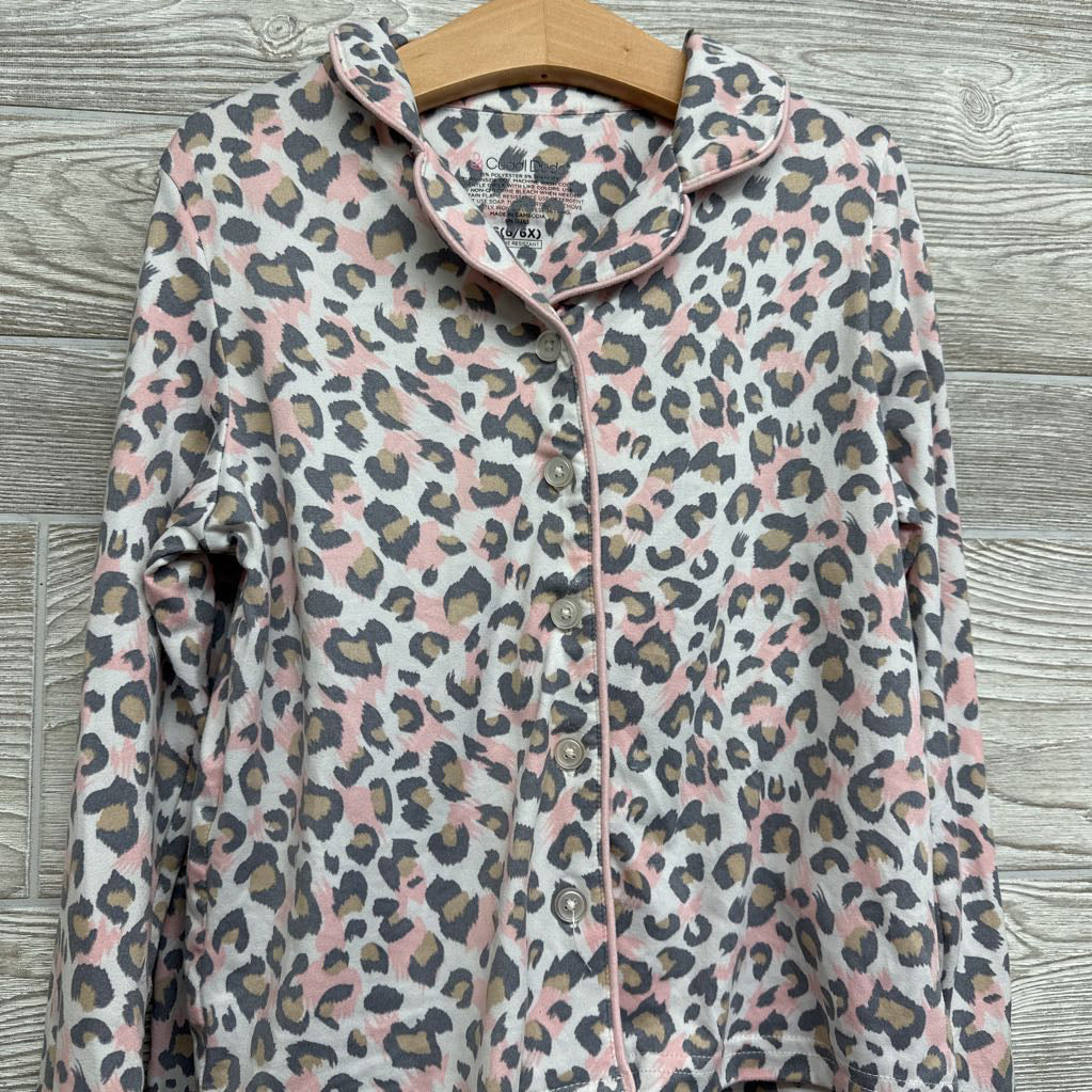 2 Pc Pjs Ombre Animal Print 6-6x