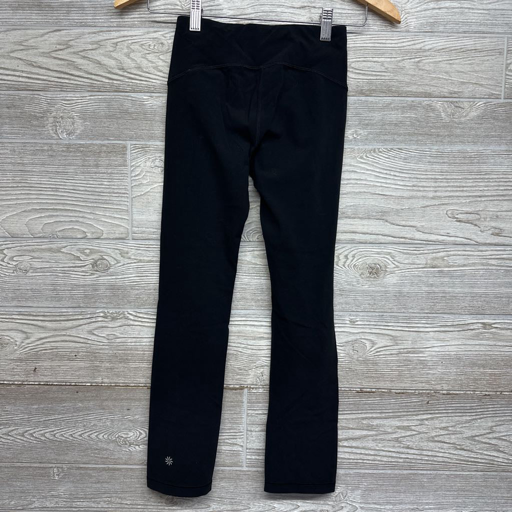 High Rise Chit Chat Spit Hem Tight Leggings 8-10