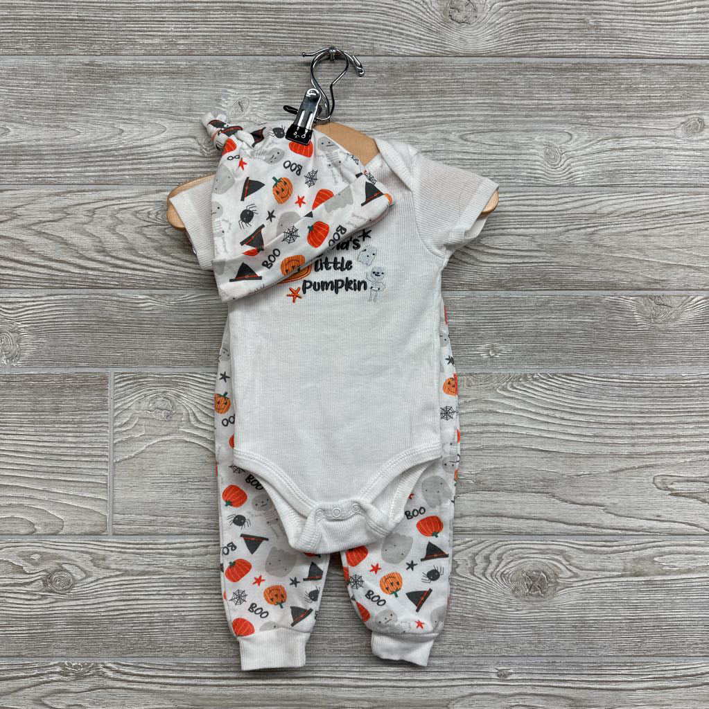 Ribbed Bodysuit Mama's Little Pumpkin & Pants