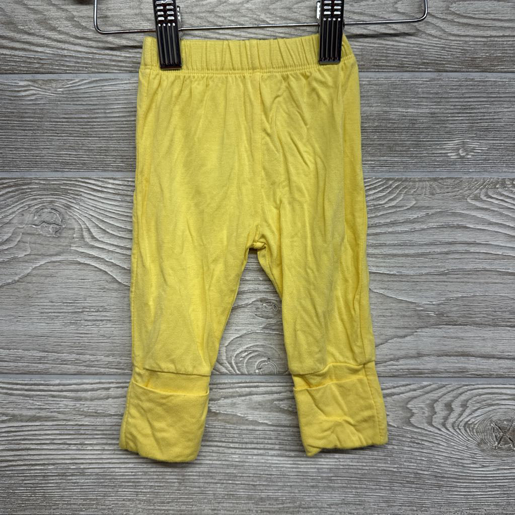 Bamboo Side Snap Shirt & Pants Elephants NB
