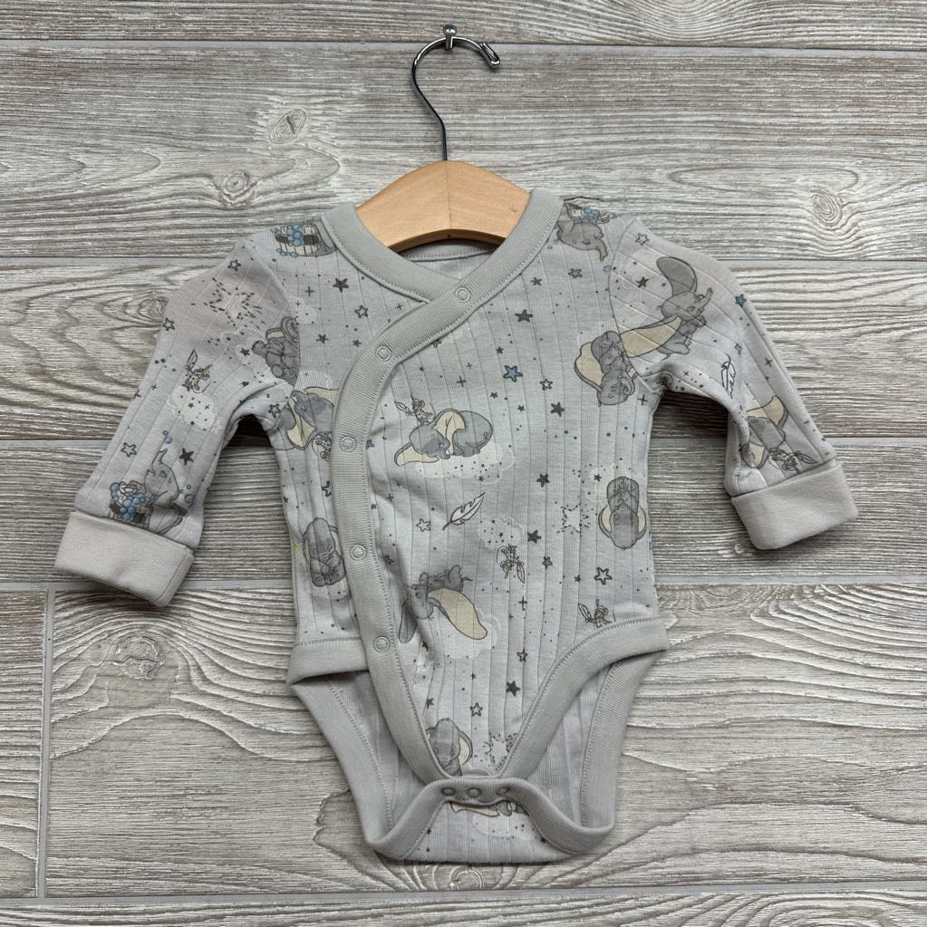 Side Snap Shirt, Hat & Bib Dumbo 0-3M