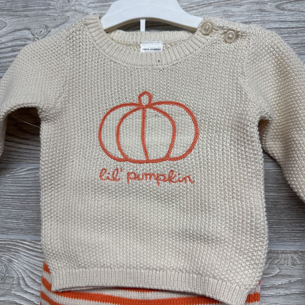NEW Sweater Outfit Pumpkin NB
