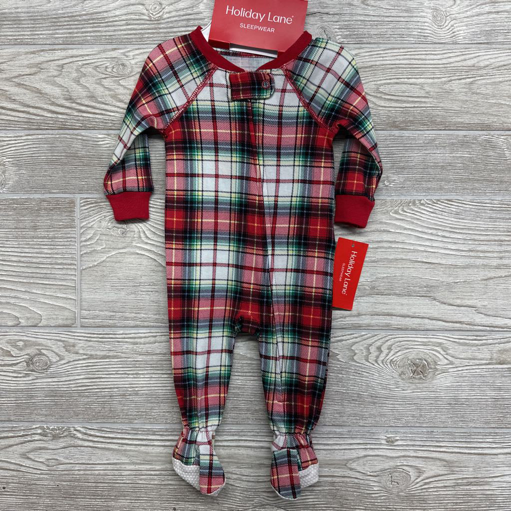 NEW Plaid Sleeper 0-3M