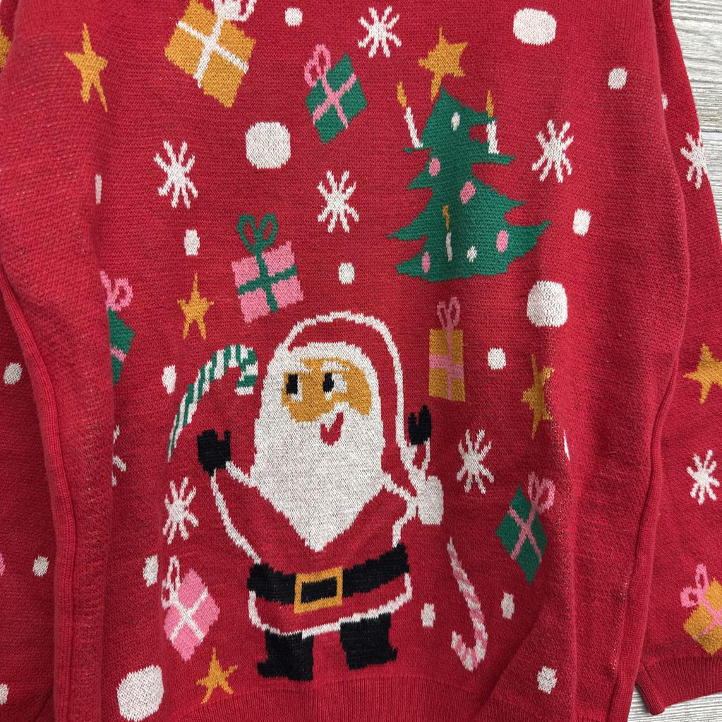 Sweater Santa, Christmas Tree & Presents 6x-7