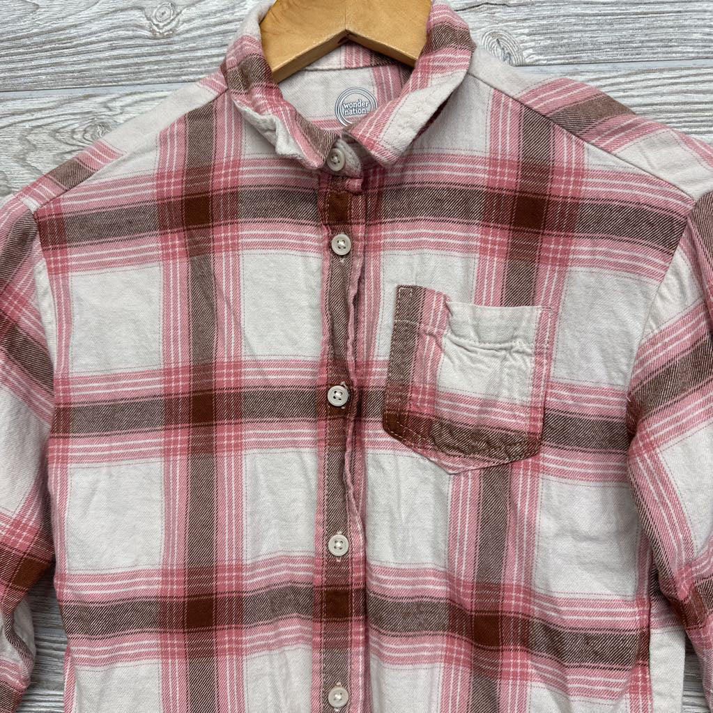 Plaid Button Up Shirt 6-6x
