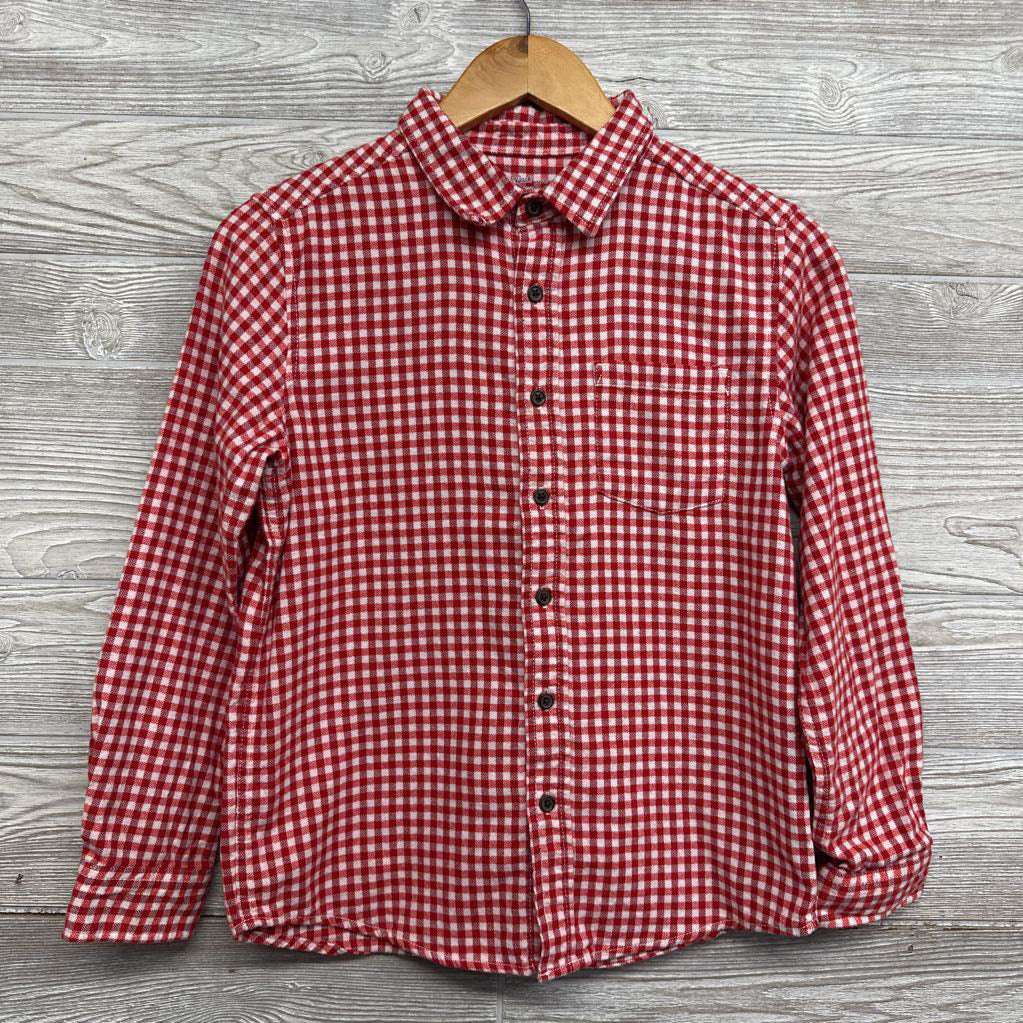 Gingham Button Up Shirt 10-12