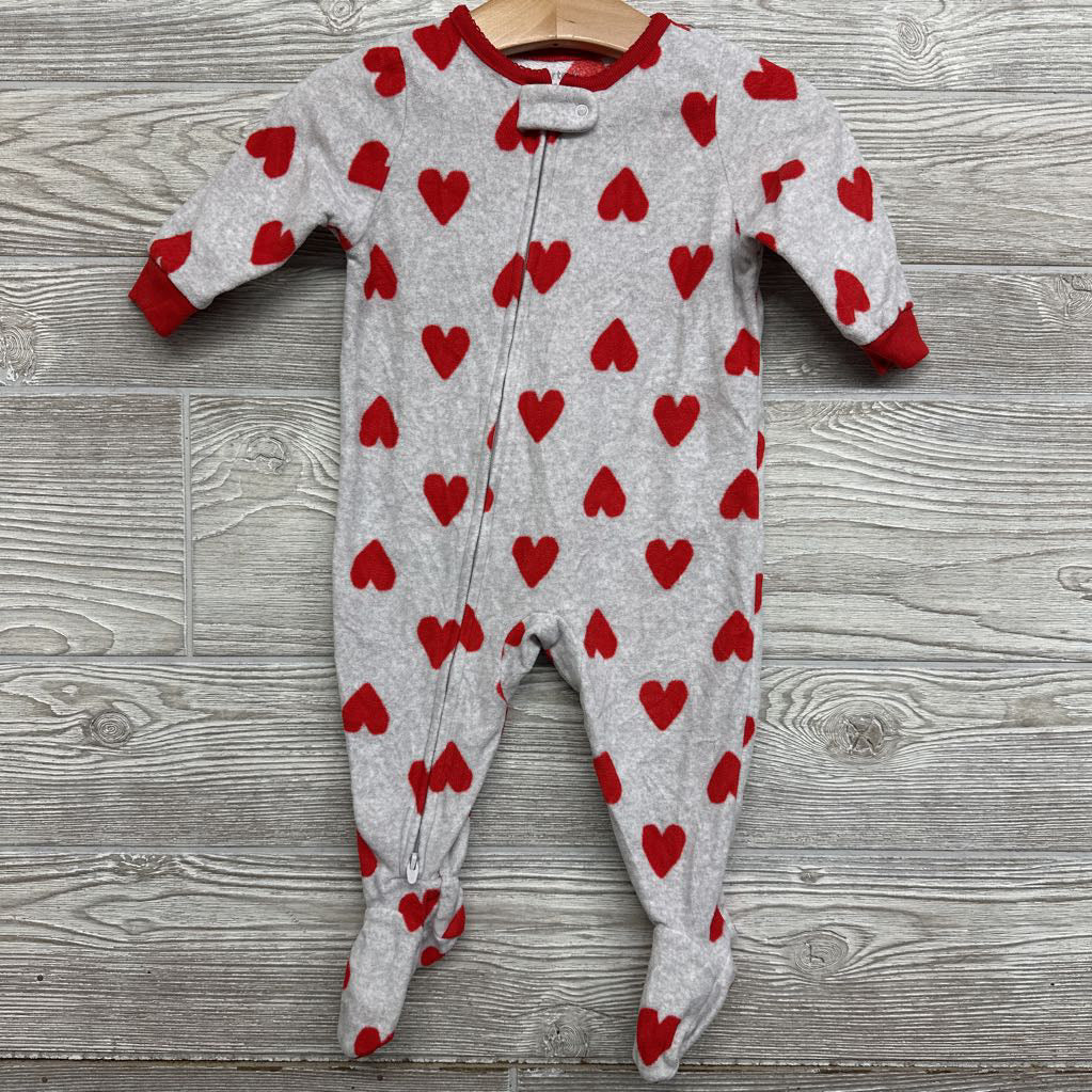 Blanket Sleeper Hearts 6M