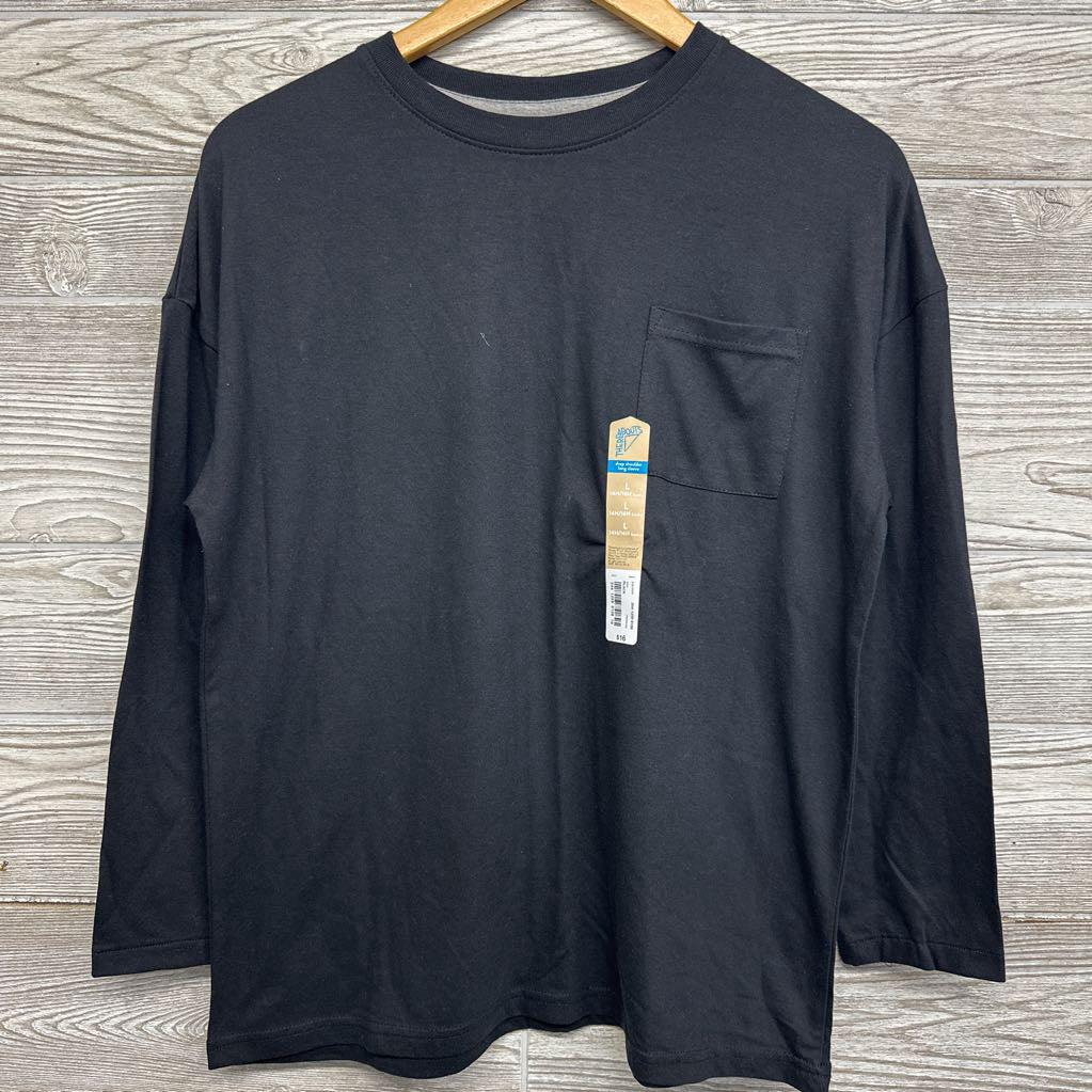 NEW LS Pocket Shirt 14-16H