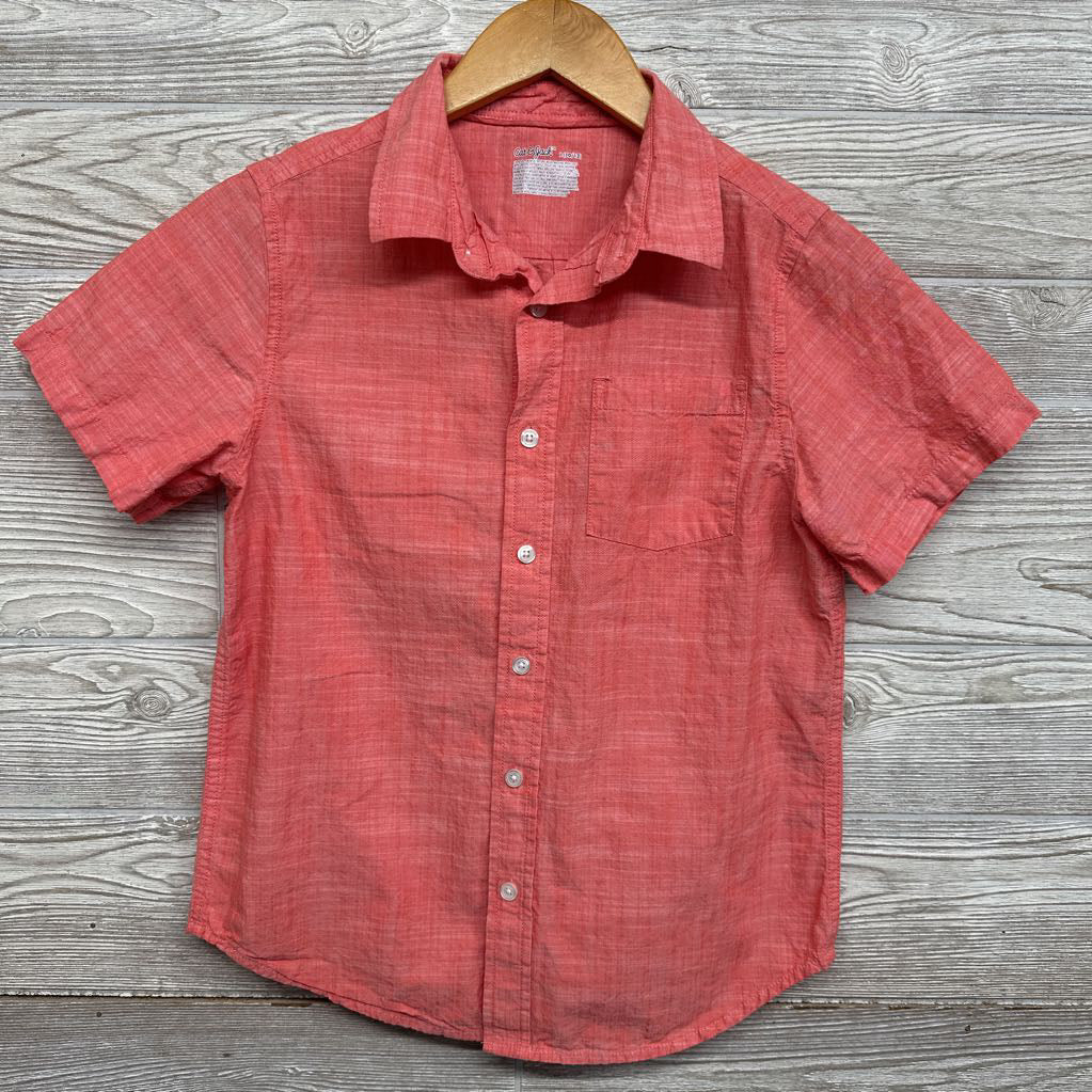 Button Up SS Shirt 10-12