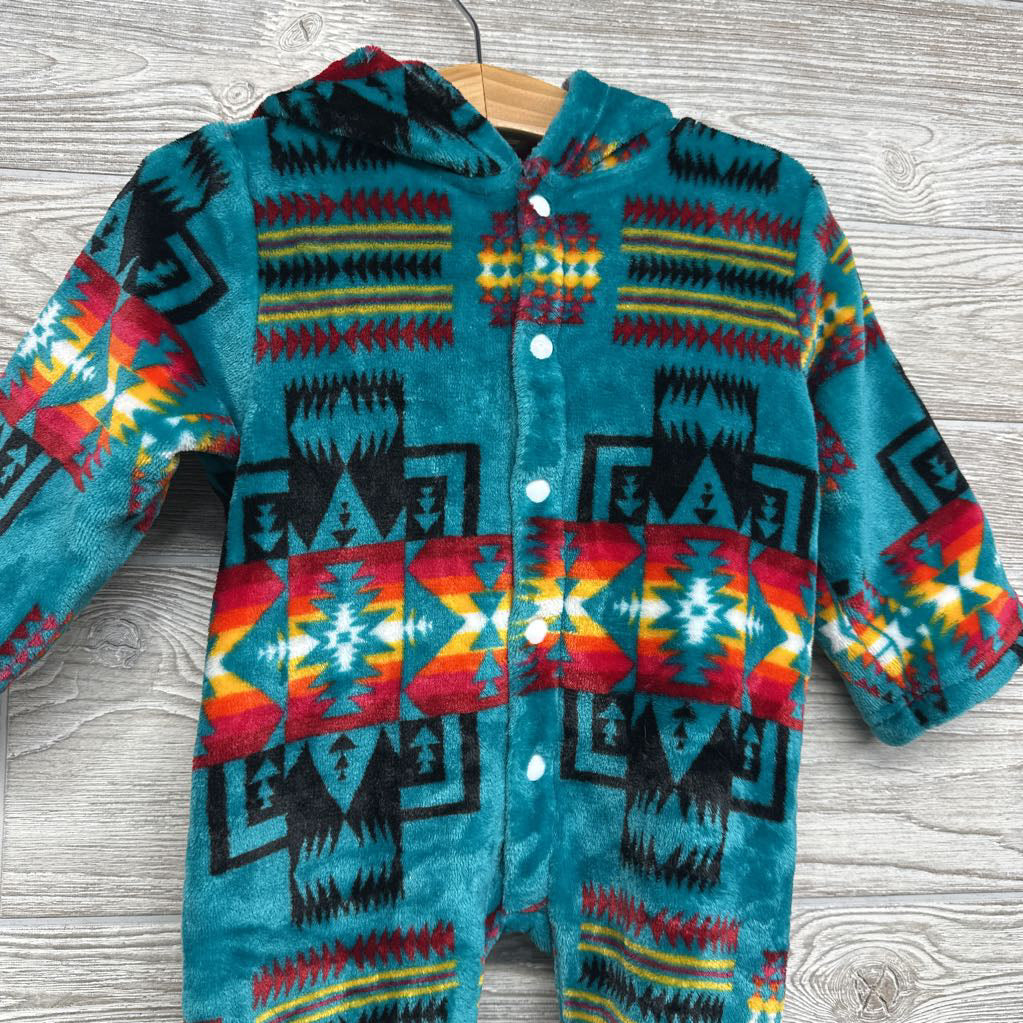 Fleece Outfit Printed 3-6M