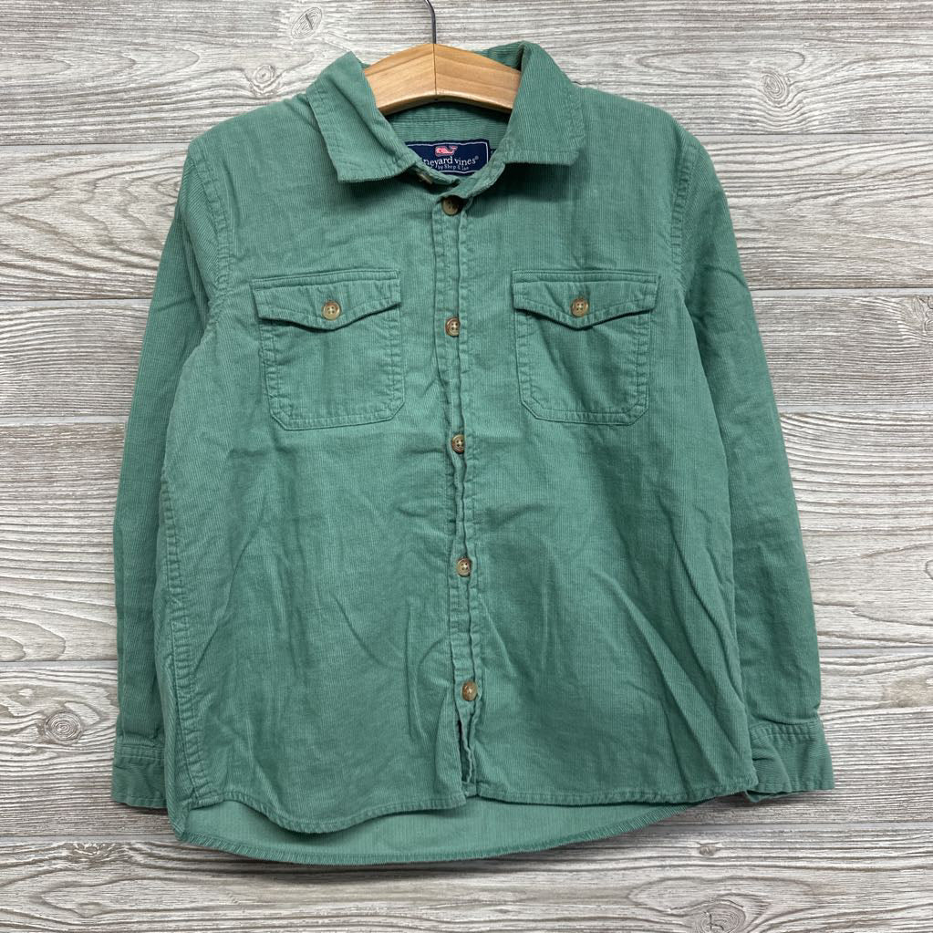 Corduroy Button Up Shirt 7