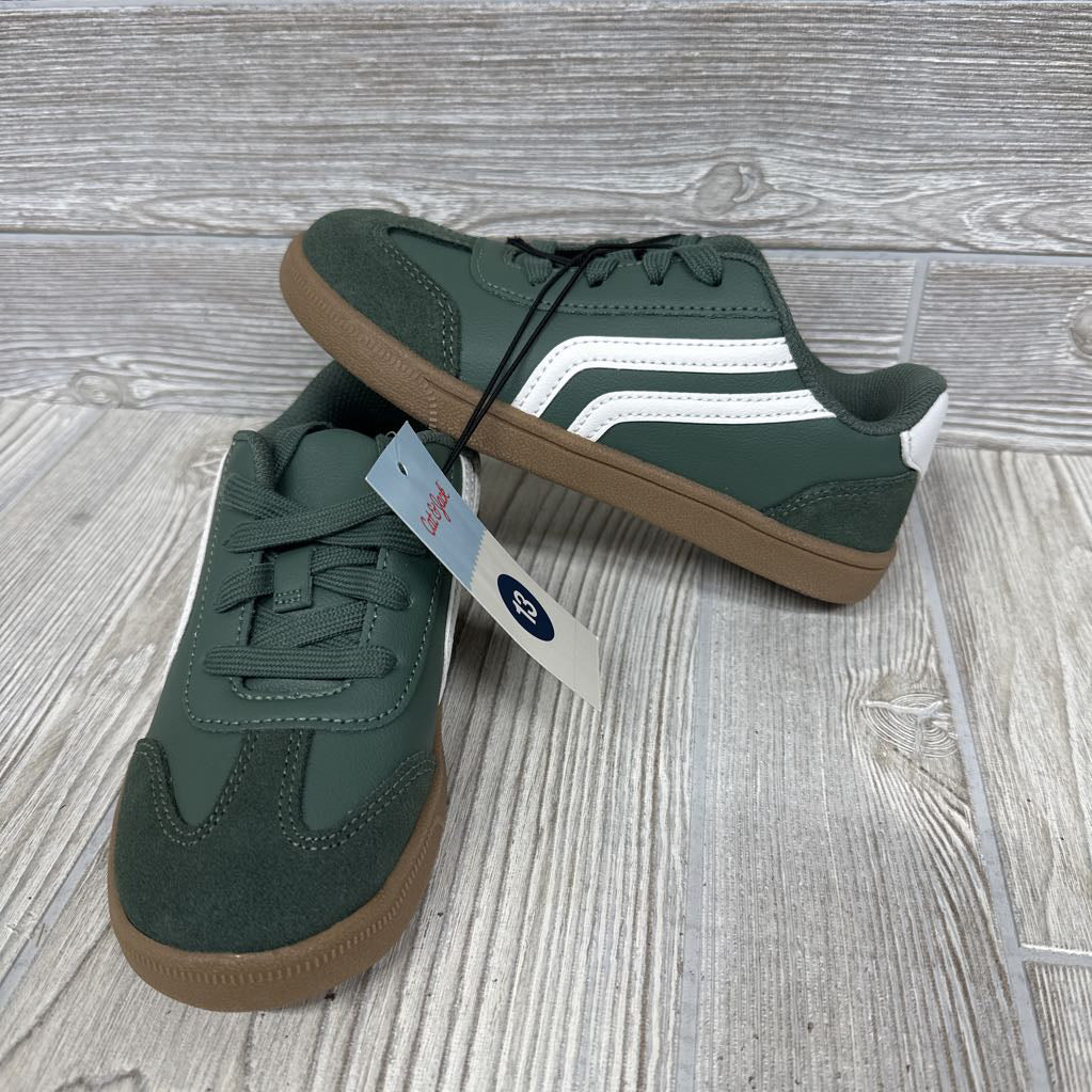 NEW Boston Shoes Side Stripes 13c