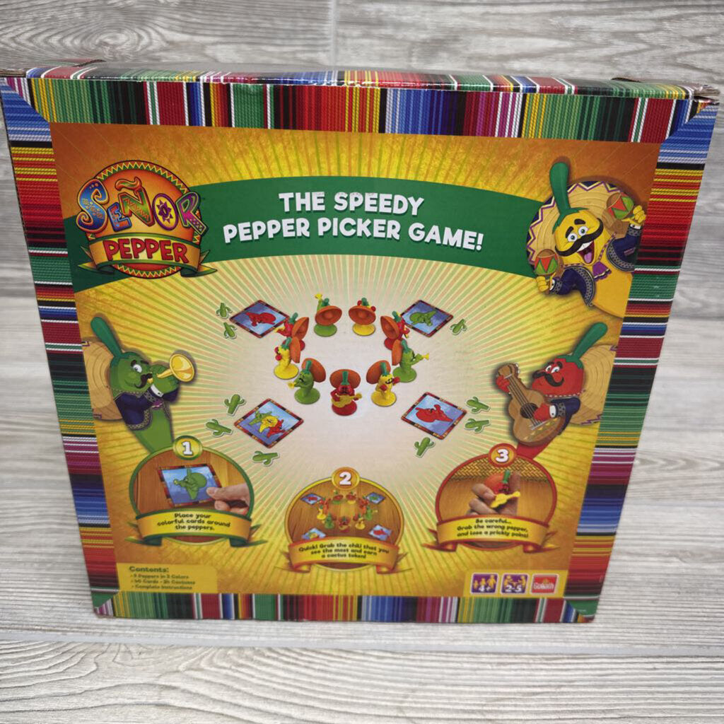 NEW Senor Pepper Game