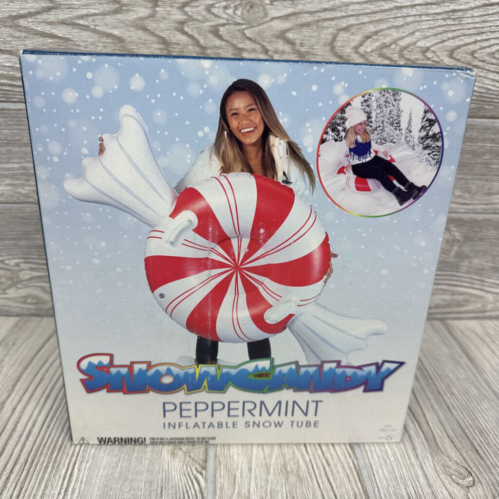 NEW Peppermint Snow Tube