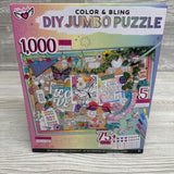 NEW DIY Color Bling Jumbo Puzzle