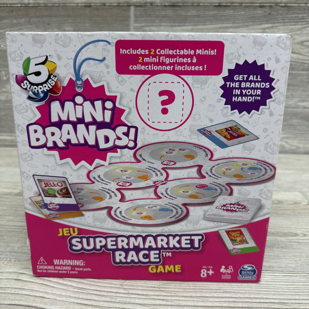NEW Mini Brands Supermarket Race Game