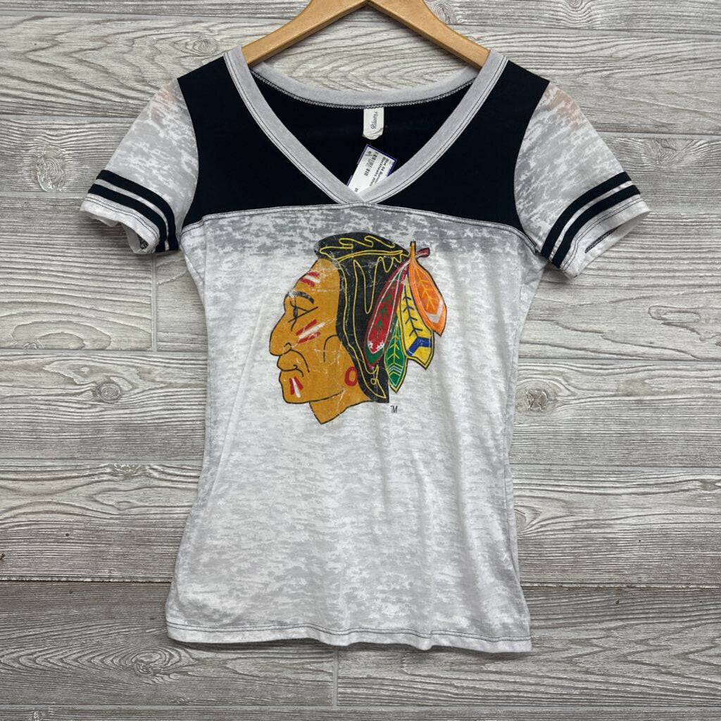 Burnout Shirt Blackhawks