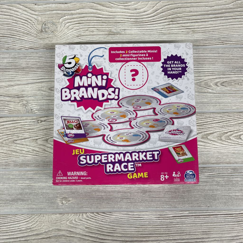 NEW Mini Brands Supermarket Race Game