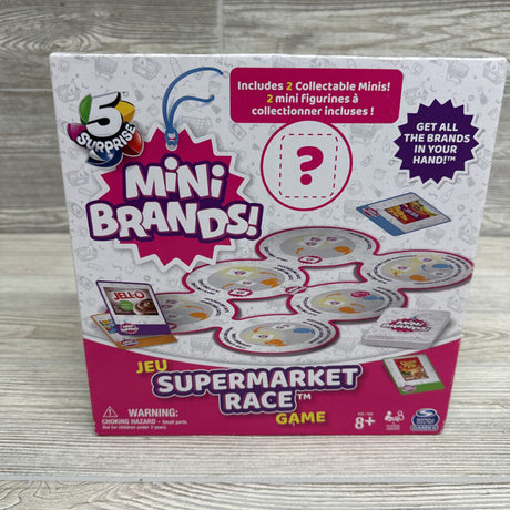 NEW Mini Brands Supermarket Race Game
